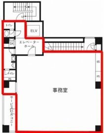 汐留AZビル 2階 間取り図