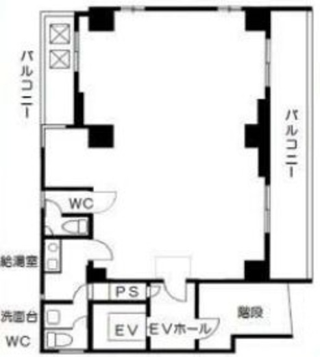 一番町コート 7階 間取り図