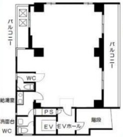 一番町コート 7階 間取り図