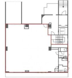 一番町館 1階 間取り図