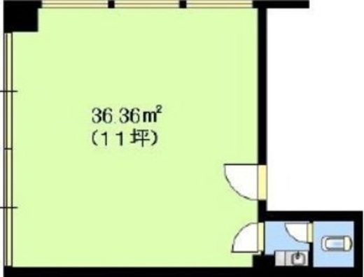 第一鈴木ビル 3階 間取り図