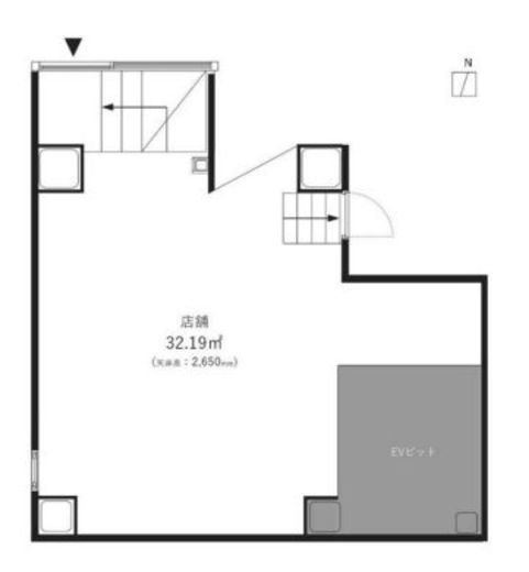 KUDANMINAMI TERRACE B1階 間取り図