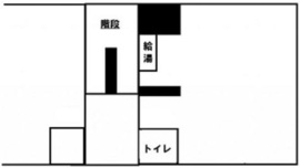 岩間ビル 3階 間取り図