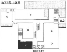 銀座コアビル 201C 間取り図