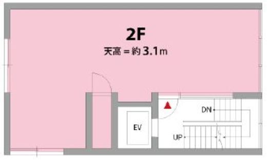 モダンフォルム原宿 2階 間取り図