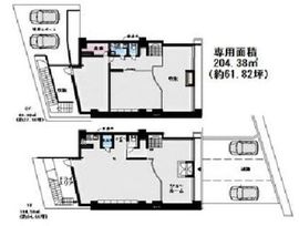 SOHO代々木公園 1-2階 間取り図