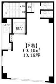 銀嶺ビル 8階 間取り図