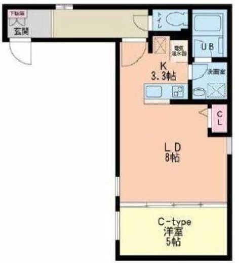 コンポジット日本橋三越前 402 間取り図