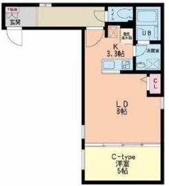 コンポジット日本橋三越前 402 間取り図