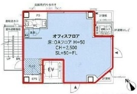 不二ビルディング新橋 10階 間取り図