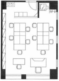 アイオス銀座 1001 間取り図