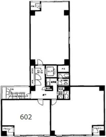 NIT築地ビル 602 間取り図