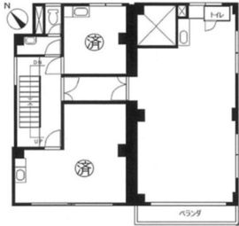 稲葉ビル 302 間取り図