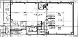 (仮)勝どき4丁目計画 1階 間取り図