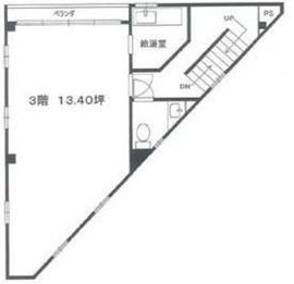 藤森ビル 3階 間取り図