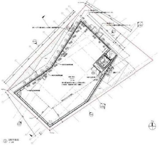 SENDAGAYA BUILDING 1階 間取り図