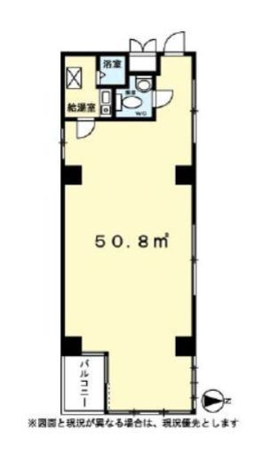 LYNX麹町 3階 間取り図