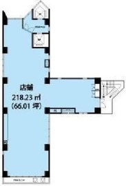 花川ビル(高田馬場) 6階 間取り図