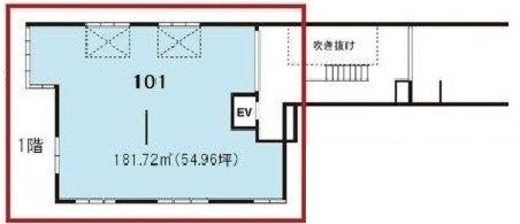 カドル元麻布 101 間取り図