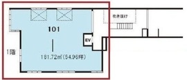 カドル元麻布 101 間取り図