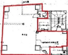 京王西新宿南ビル 2階 間取り図