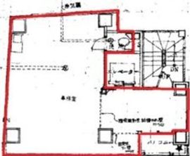 京王西新宿南ビル 5階 間取り図