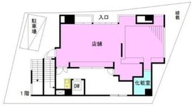 世田谷区赤堤3丁目店舗 1階 間取り図