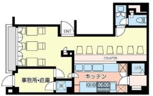 庄勢ビル 2階 間取り図