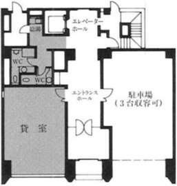 Daiwa八丁堀駅前ビル西館 1階 間取り図