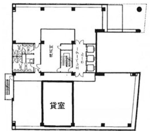 朝日生命宮益坂ビル 2階 間取り図