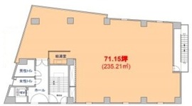 イマス浜田ビル 6階 間取り図