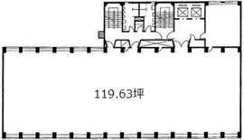 丸石第2ビル 1階 間取り図