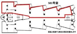 GUNKAN東新宿 501 間取り図