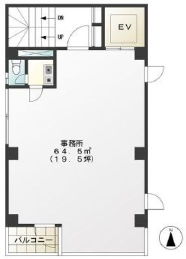 東京136ビル 5階 間取り図