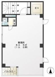 東京136ビル 5階 間取り図