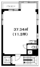 クボタビル 3階 間取り図