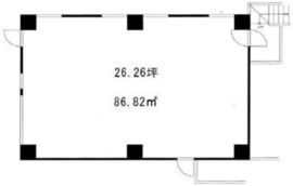 六鴨ビル 001 間取り図