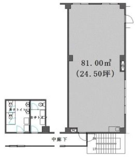 白金三五ビル 303 間取り図