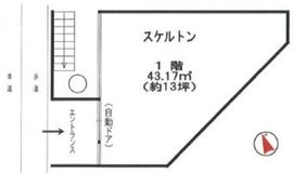 恵比寿MFビル 1階 間取り図