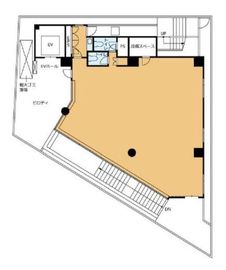 渋谷デュープレックスB's 1階 間取り図