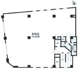 渋谷協栄ビル 5階 間取り図