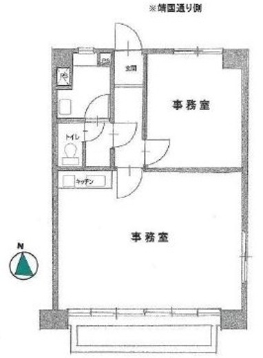 カーサ四谷 504 間取り図