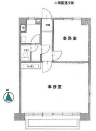 カーサ四谷 504 間取り図