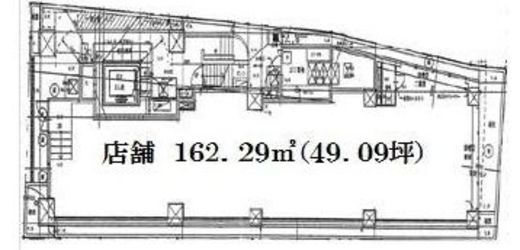 B CityTower AZABU TOKYO 1階 間取り図