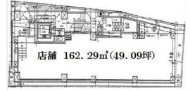B CityTower AZABU TOKYO 1階 間取り図