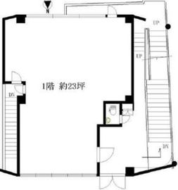 小原ビル(恵比寿) 1階 間取り図
