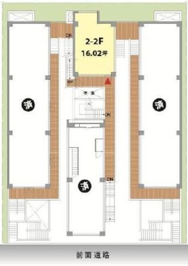 Path表参道 B棟 2-2 間取り図