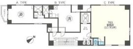 セントラル京橋三立ビル別館 903 間取り図