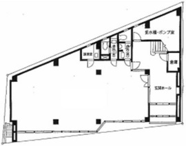 永田町パレスサイドビル 1階 間取り図