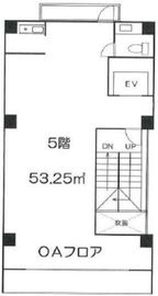 竜王ビル 5階 間取り図